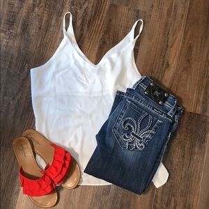 Miss Me Jean Short Capris